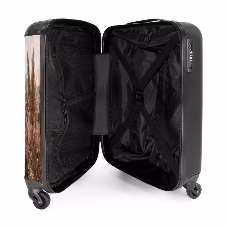 Koffer - Gras – Feld – Sonne – Natur - Gras - Veld - Zon - Natuur NBS - Handbagage koffer - Volwassenen Unisex middel