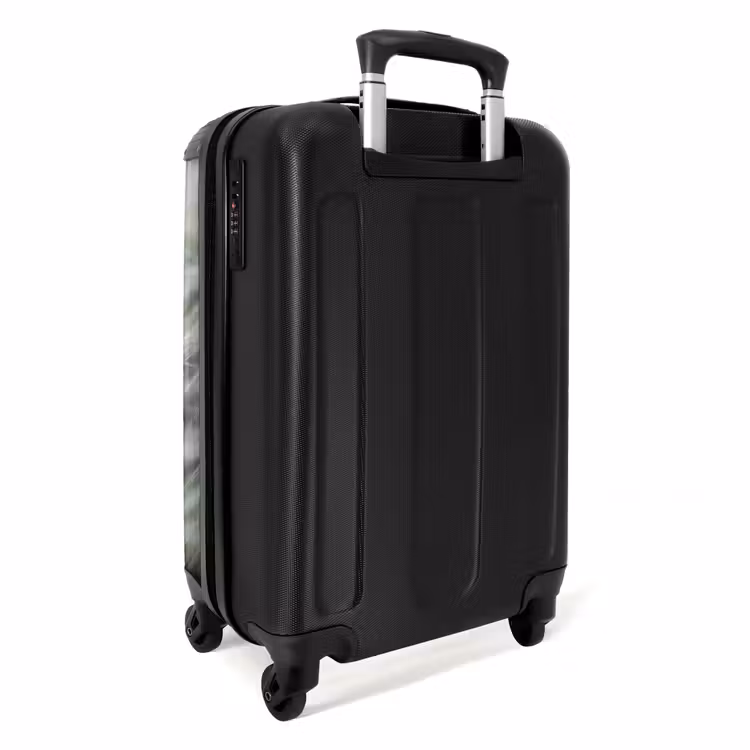 Koffer - Gras – Verschwommen – Natur – Grün – Sanft - Gras - Wazig - Natuur - Groen - Zacht NBS - Handbagage koffer - Volwassenen Unisex middel