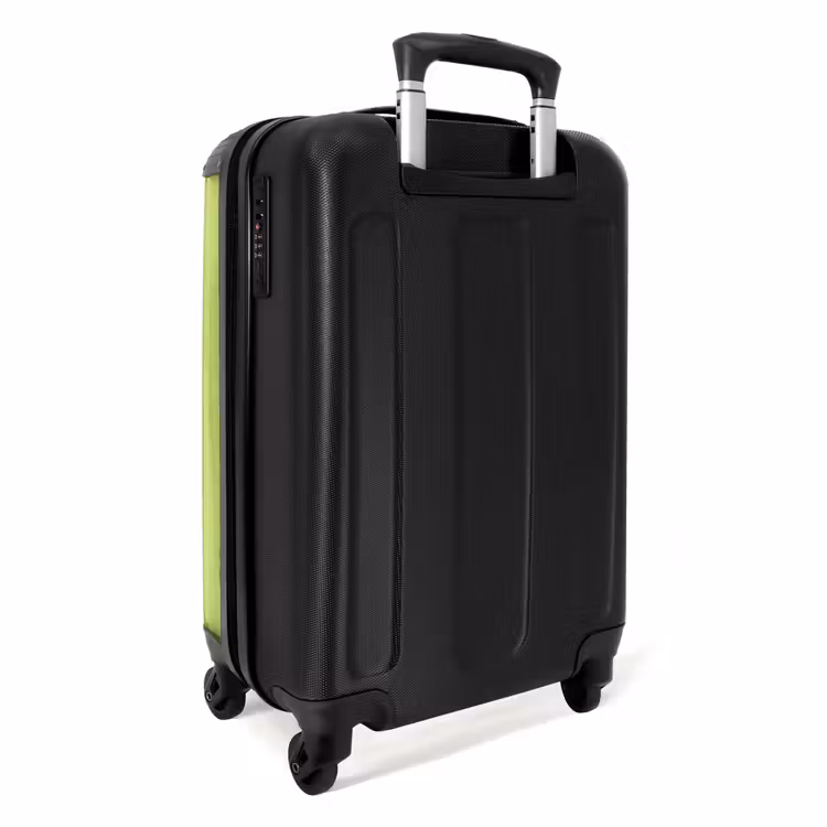 Grl pwr - Groen - Rood - 3D NBS - Handbagage koffer - Volwassenen Unisex middel -achterkant