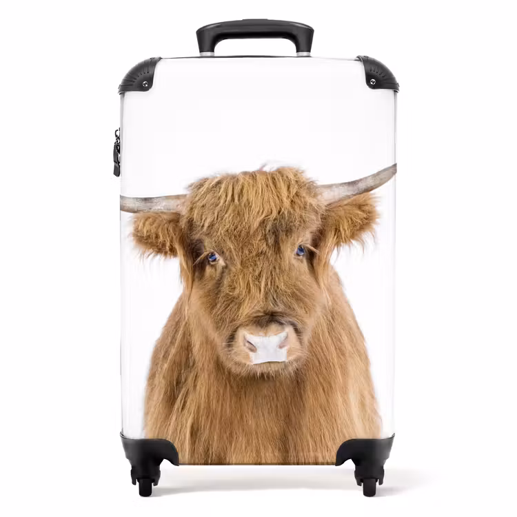 Halbe Hooglander NBS - Handbagage koffer - Unisex middel -productfoto_recht