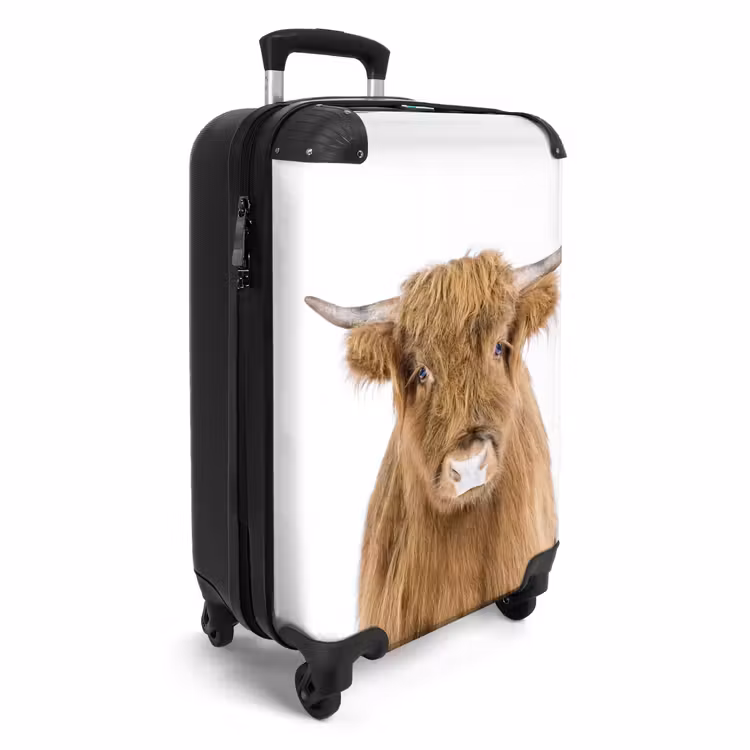 Halbe Hooglander NBS - Handbagage koffer - Unisex middel -productfoto_3d