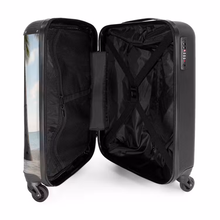 Koffer - Hängematte – Strand – Weiß - Hangmat - Strand - Wit NBS - Handbagage koffer - Vrouwen middel