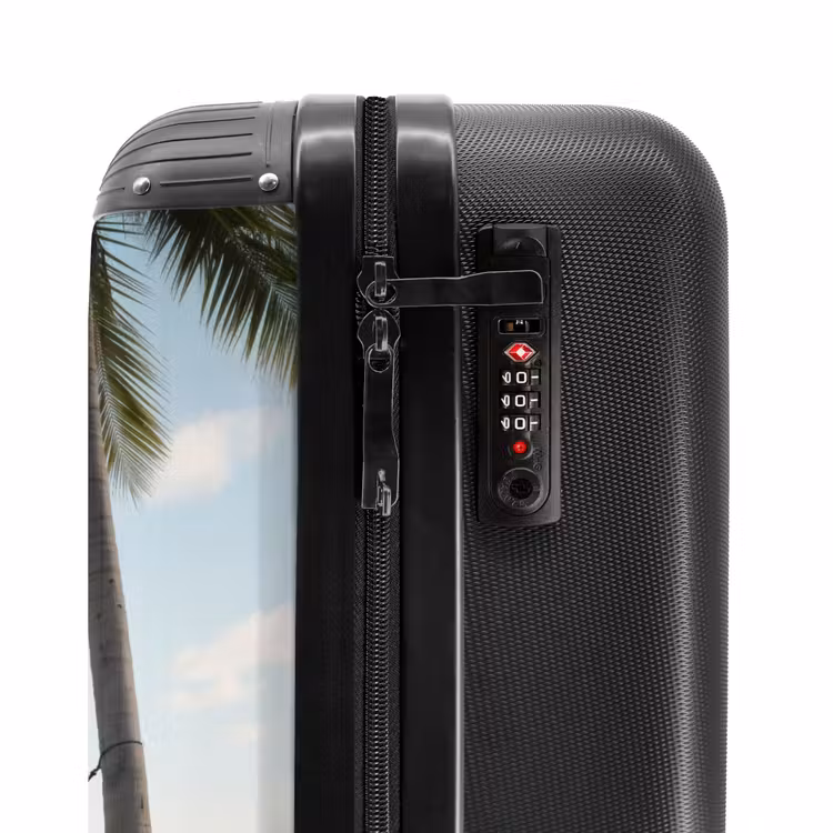 Koffer - Hängematte – Strand – Weiß - Hangmat - Strand - Wit NBS - Handbagage koffer - Vrouwen middel