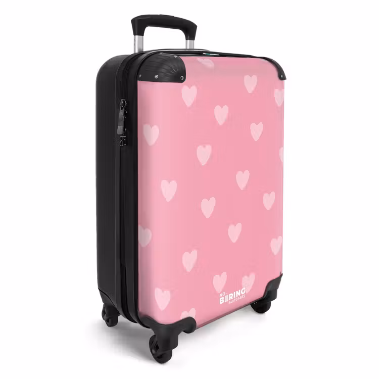 Hartjesritme NBS - Handbagage koffer - Unisex middel -productfoto_3d