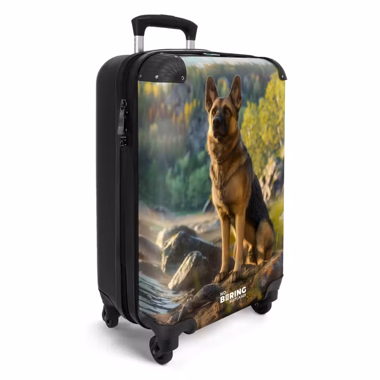 Hessel herder NBS - Handbagage koffer - Unisex middel -productfoto_3d