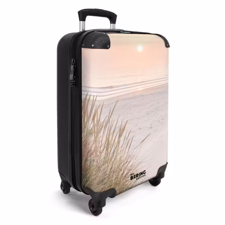 Horizon - Duinlandschap - Zand NBS - Handbagage koffer - Volwassenen Unisex middel -productfoto_3d