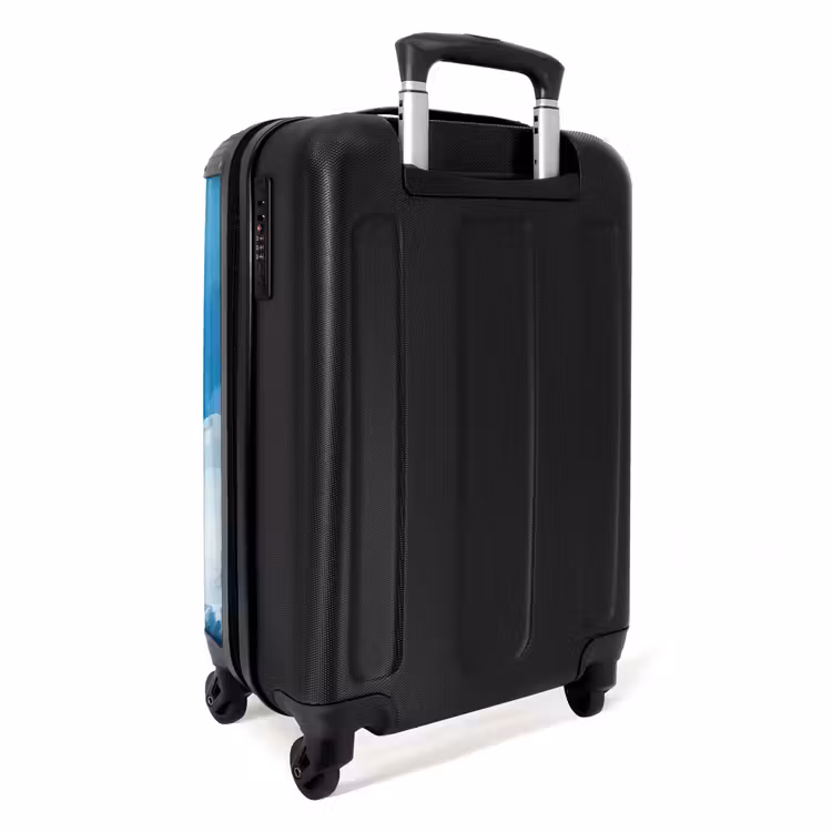 IJsbrand ijsbeer NBS - Handbagage koffer - Unisex middel -achterkant