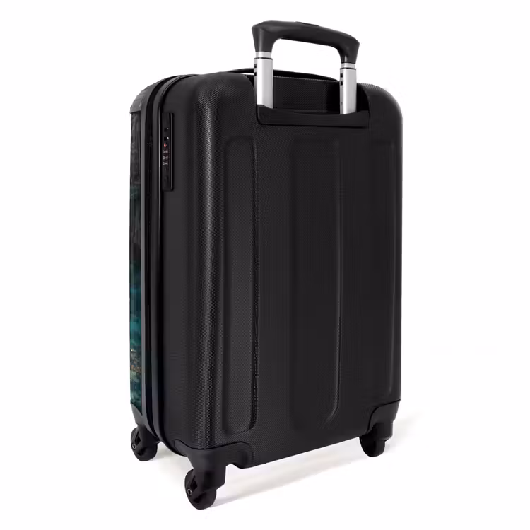 Koffer - Insel – Tropisch – Wasser – Palmen – Natur - Eiland - Tropisch - Water - Palmbomen - Natuur NBS - Handbagage koffer - Volwassenen Unisex middel