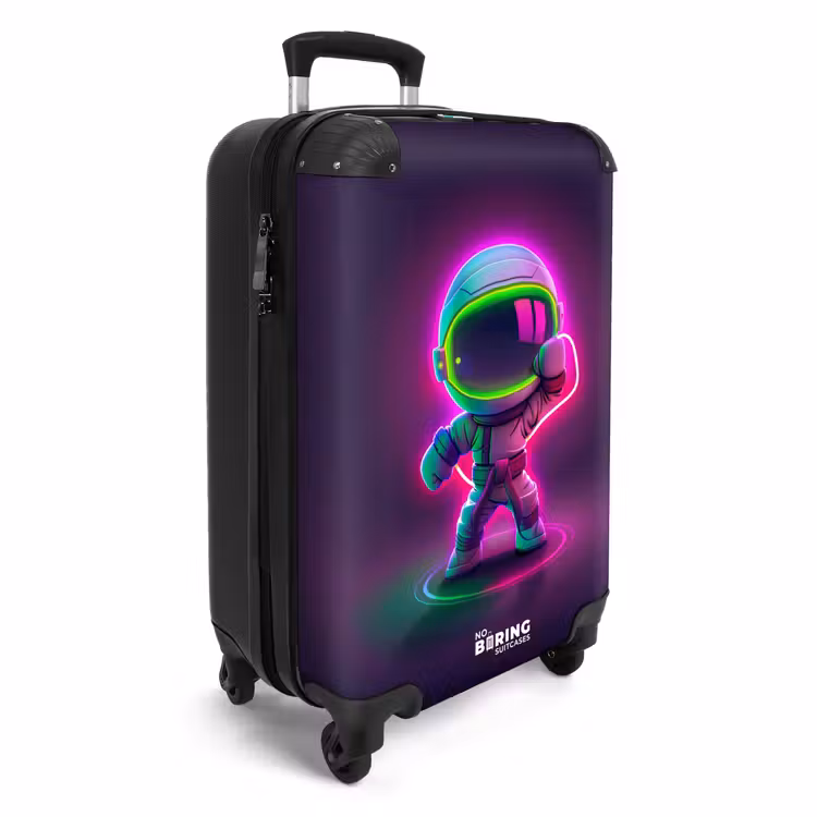 Space karate NBS - Handbagage koffer - Unisex middel -productfoto_3d