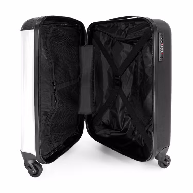 Kauwende Kobus NBS - Handbagage koffer - Unisex middel -binnenkant
