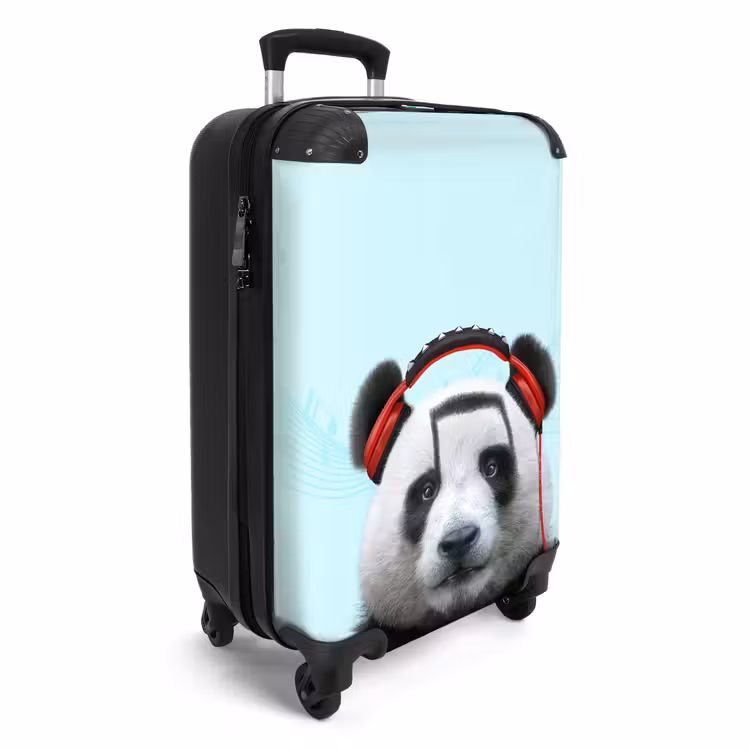 Kees de Panda NBS - Handbagage koffer - Unisex middel -productfoto_3d