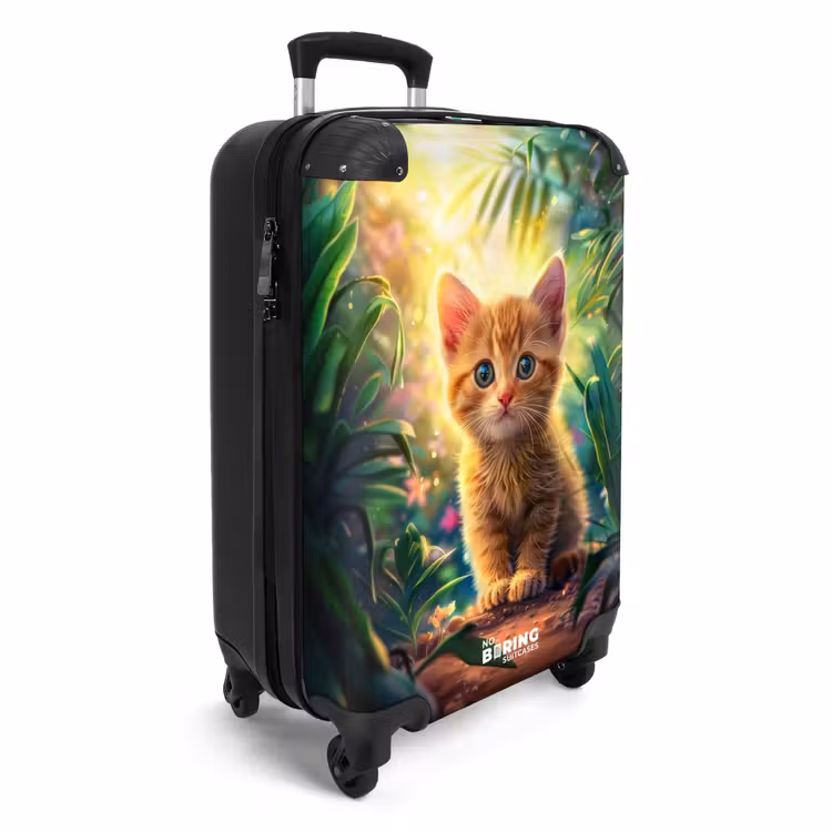 Kees kitten NBS - Handbagage koffer - Unisex middel -productfoto_3d