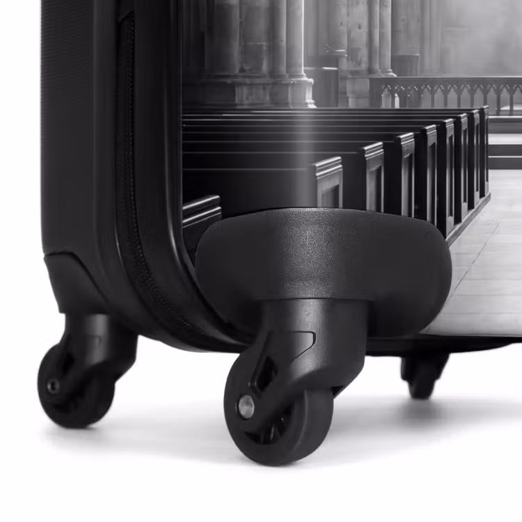 Koffer - Kirche – Innenraum – Lichtstrahlen – Architektur – Klassik - Kerk - Interieur - Lichtstralen - Architectuur - Klassiek NBS - Handbagage koffer - Volwassenen Unisex middel