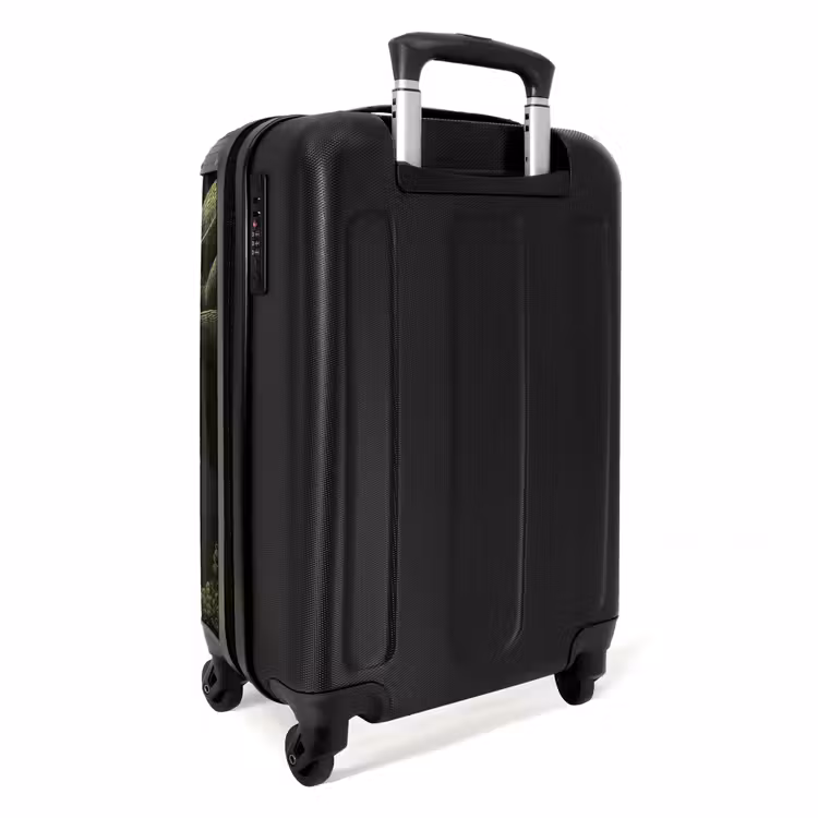 Koffer - Klassisch – Dunkel – Botanisch – Pflanzen - Klassiek - Donker - Botanisch - Planten NBS - Handbagage koffer - Volwassenen Unisex middel