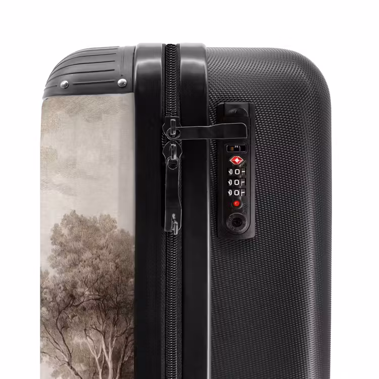 Klassiek - Landschap - Neutraal NBS - Handbagage koffer - Volwassenen Unisex middel -slot