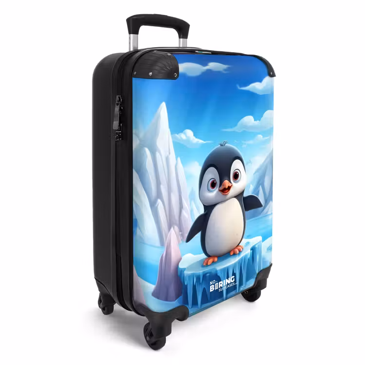 Pietertje pinguïn NBS - Handbagage koffer - Unisex middel -binnenkant