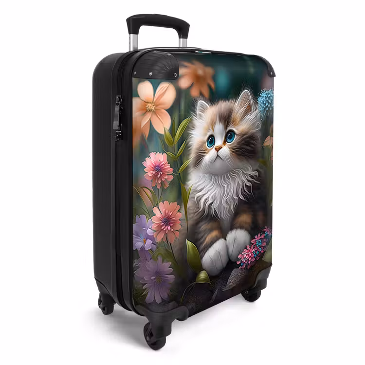 Snoezige Sjakie NBS - Handbagage koffer - Unisex middel -productfoto_3d