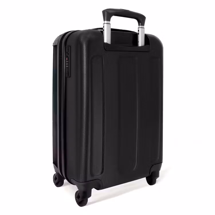 Koffer - Paard - Natuur - Bloemen - Bos - Dieren Koffer - NBS - Handbagage middel -achterkant