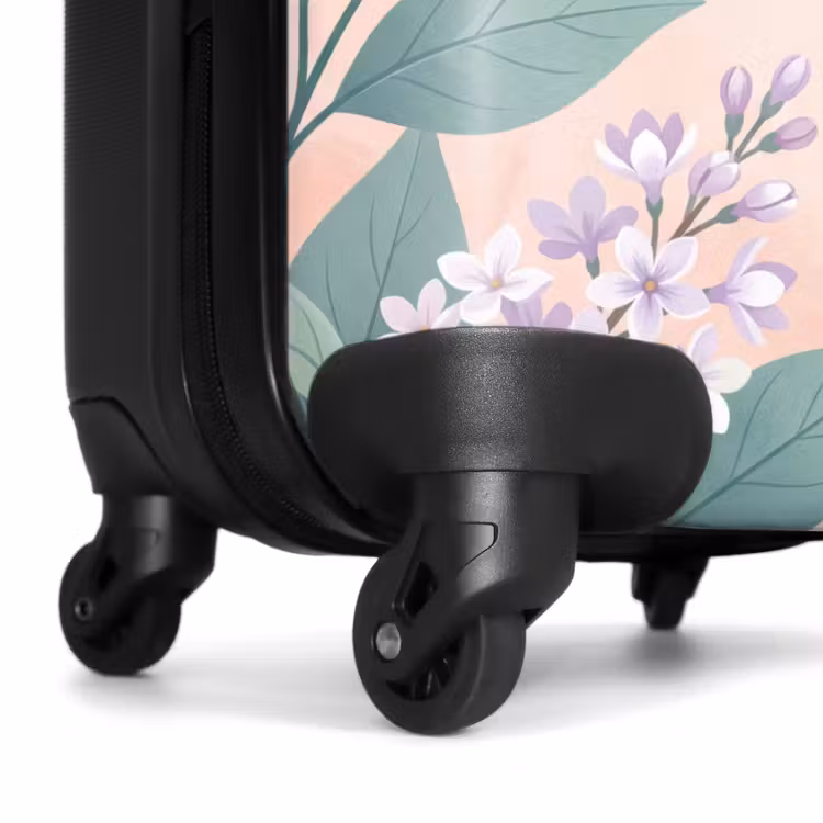 Koffer - Kolibri – Fliegen – Natur – Illustration – Farbenfroh - Kolibrie - Vliegen - Natuur - Illustratie - Kleurrijk NBS - Handbagage koffer - Vrouwen middel
