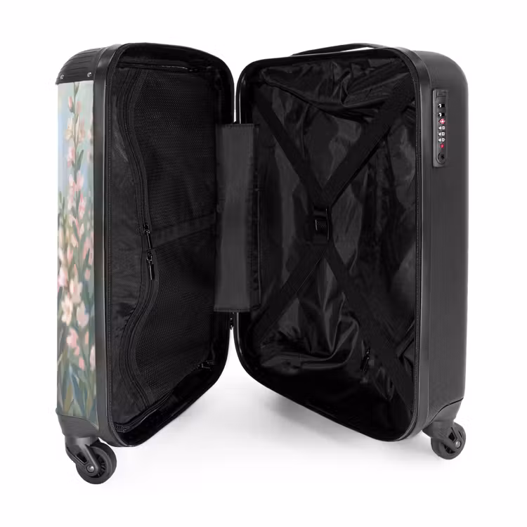 Koffer - Kolibri – Illustration – Bunt - Kolibrie - Illustratie - Kleurrijk NBS - Handbagage koffer - Vrouwen middel