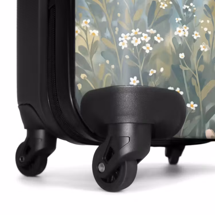 Koffer - Kolibri – Illustration – Bunt - Kolibrie - Illustratie - Kleurrijk NBS - Handbagage koffer - Vrouwen middel