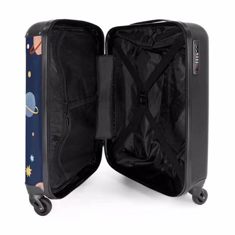 Kosmo karavaan NBS - Handbagage koffer - Unisex middel -binnenkant