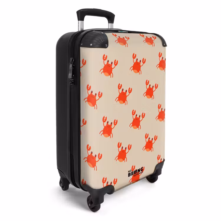 Krabbenkwestie NBS - Handbagage koffer - Unisex middel -productfoto_3d