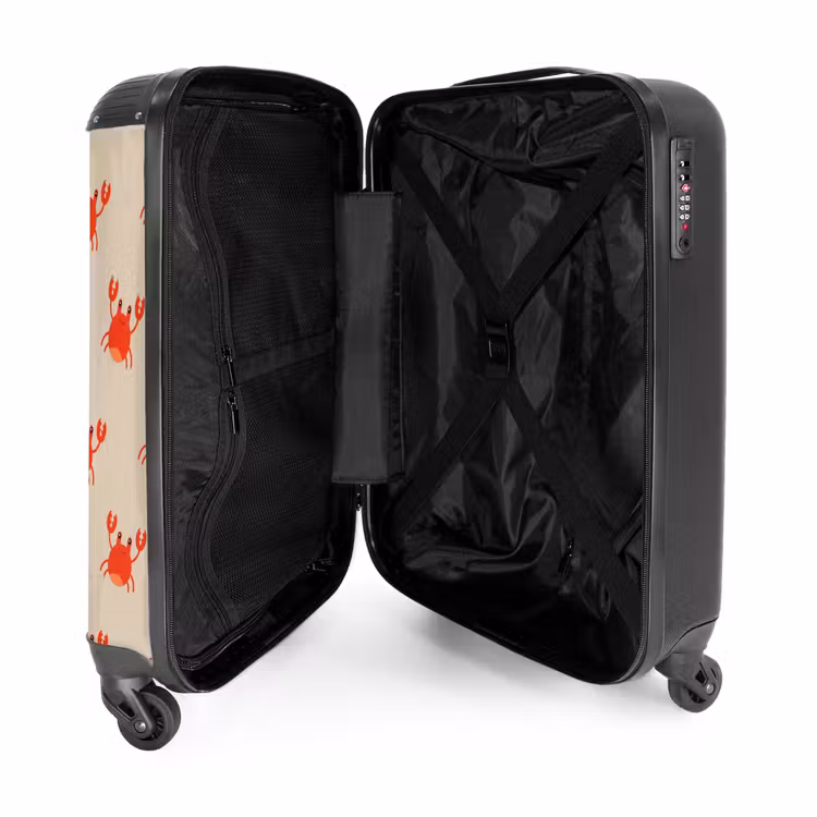 Krabbenkwestie NBS - Handbagage koffer - Unisex middel -binnenkant