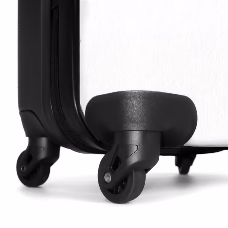 Koffer - Kranz – Blätter – Natur – Minimalistisch – Grau - Krans - Bladeren - Natuur - Minimalistisch - Grijs NBS - Handbagage koffer - Volwassenen Unisex middel
