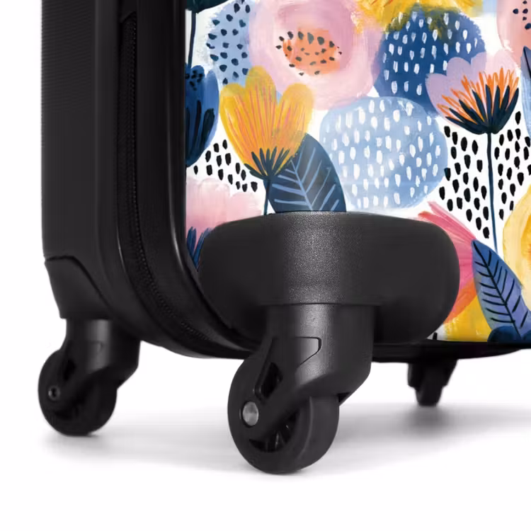 Koffer - Kreativ – Muster – Farbenfroh - Creatief - Patroon - Kleurrijk NBS - Handbagage koffer - Vrouwen middel