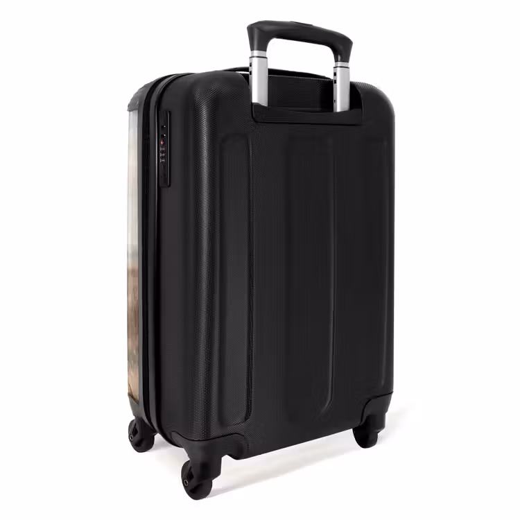 Koffer - Landschaft – Minimalistisch – Beige - Landschap - Minimalistisch - Beige NBS - Handbagage koffer - Volwassenen Unisex middel