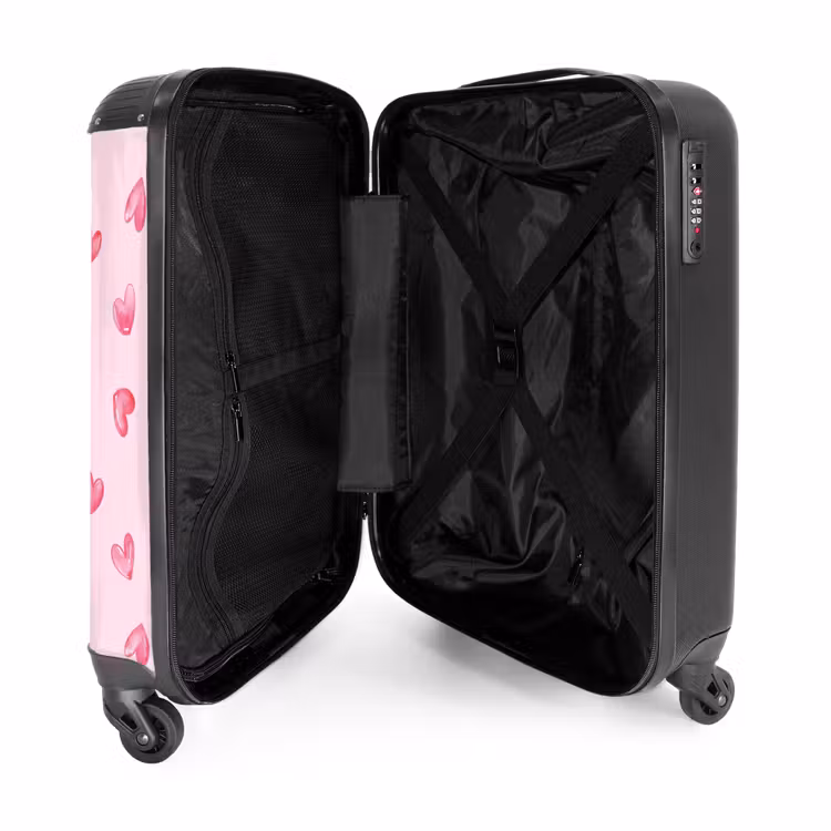 Liefdespatroon NBS - Handbagage koffer - Unisex middel -binnenkant