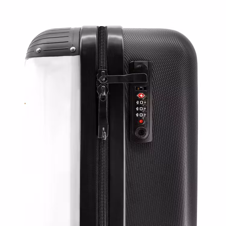 Paarse prachtvlinder NBS - Handbagage koffer - Unisex middel -slot