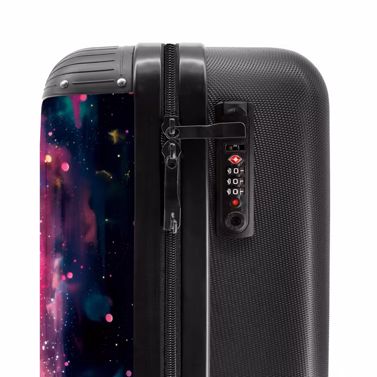 Leeuw van verfspetters NBS - Handbagage koffer - Unisex middel -slot