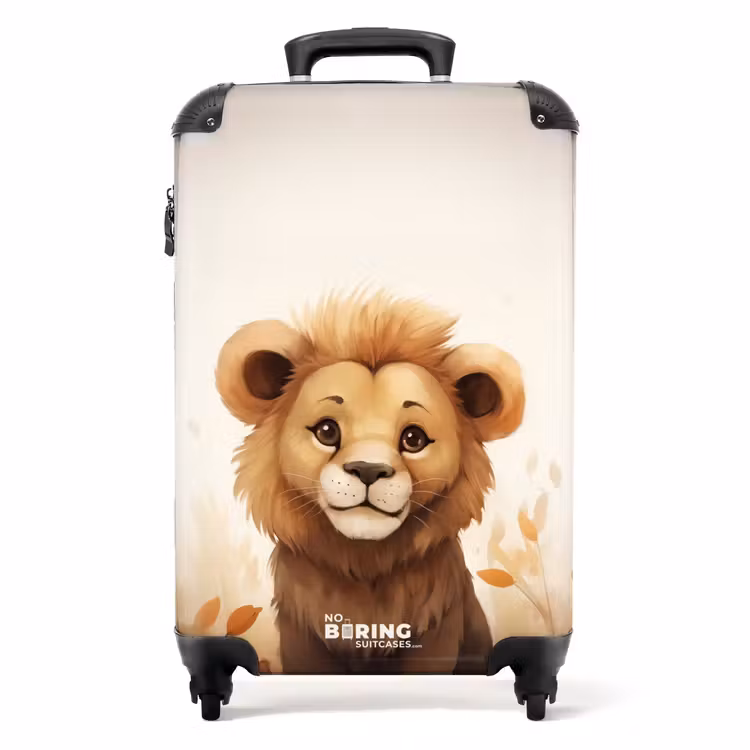 Ludo leeuw NBS - Handbagage koffer - Unisex middel -productfoto_recht