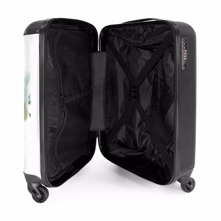 Lucas leeuw NBS - Handbagage koffer - Unisex middel -binnenkant