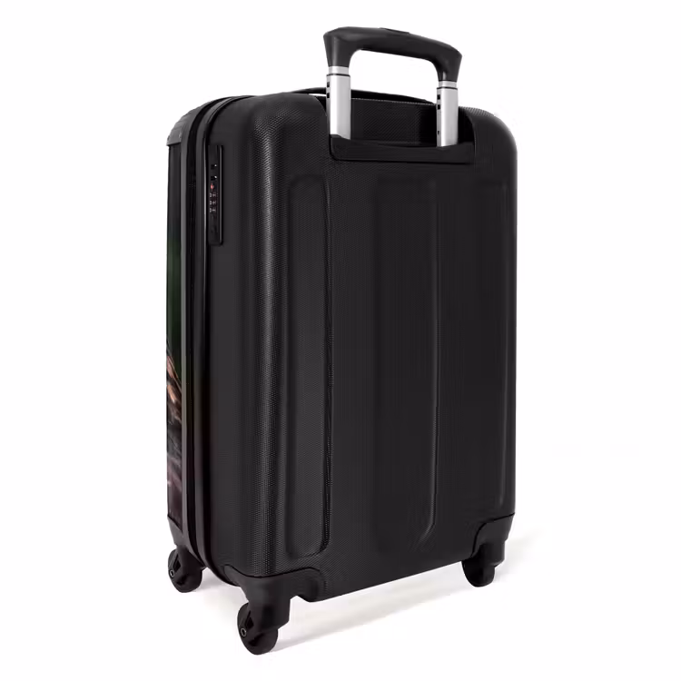 Koffer - Mäusebussard – Raubvogel – Natur – Braun - Buizerd - Roofvogel - Natuur - Bruin NBS - Handbagage koffer - Volwassenen Unisex middel