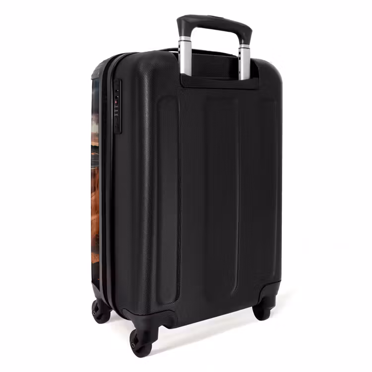 Zee bij zonsondergang NBS - Handbagage koffer - Unisex middel -achterkant