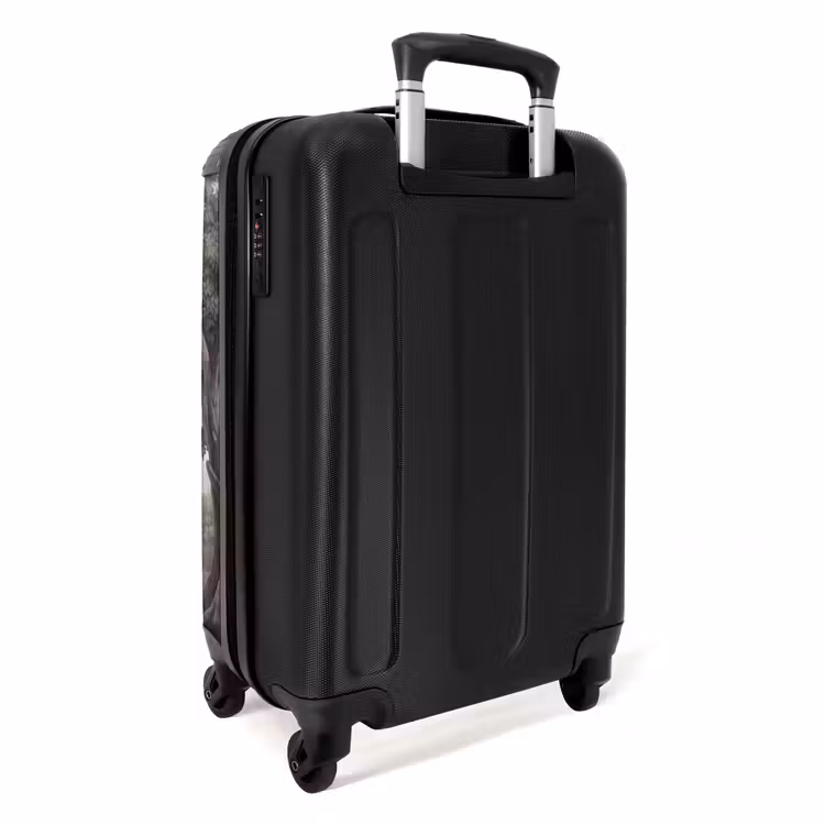 Koffer - Meer – Villa – Beige - Zee - Villa - Beige NBS - Handbagage koffer - Volwassenen Unisex middel