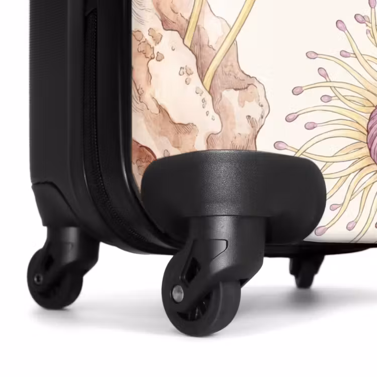 Koffer - Meeresleben – Korallen – Unterwasser – Illustration – Farbenfroh - Zeeleven - Koraal - Onderwater - Illustratie - Kleurrijk NBS - Handbagage koffer - Volwassenen Unisex middel