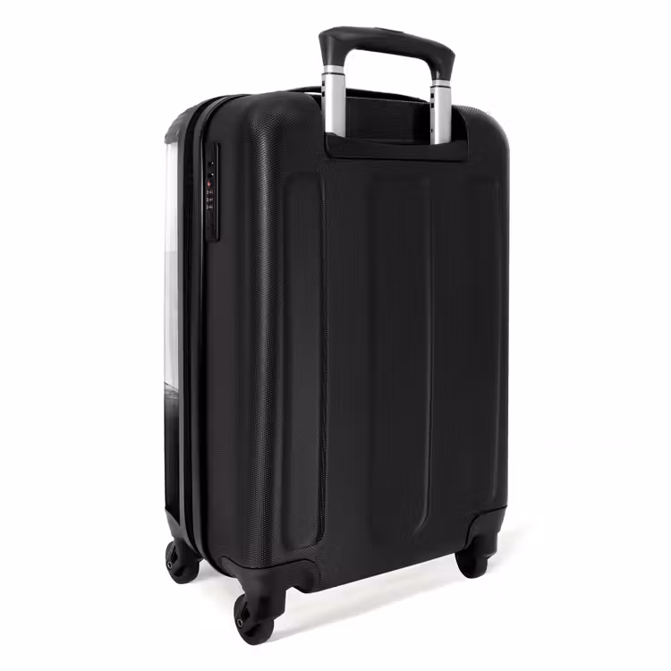 Koffer - Mensch – Kamel – Sanddüne – Natur – Monochrom - Mens - Kameel - Zandduin - Natuur - Monochroom NBS - Handbagage koffer - Volwassenen Unisex middel