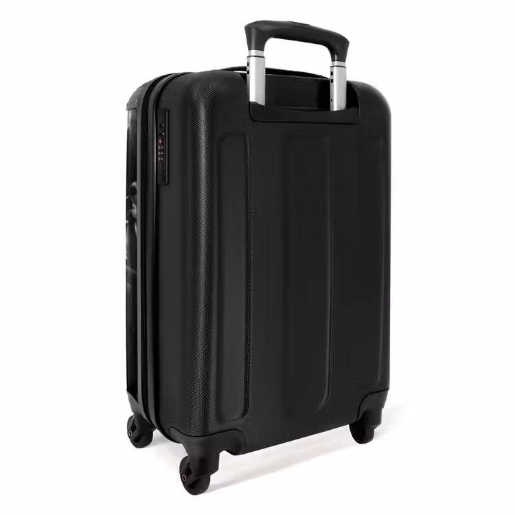 Koffer - Menschen – Kamera – Blitzlicht – Schwarz-Weiß – Medien - Mensen - Camera - Flitslicht - Zwart-wit - Media NBS - Handbagage koffer - Volwassenen Unisex middel