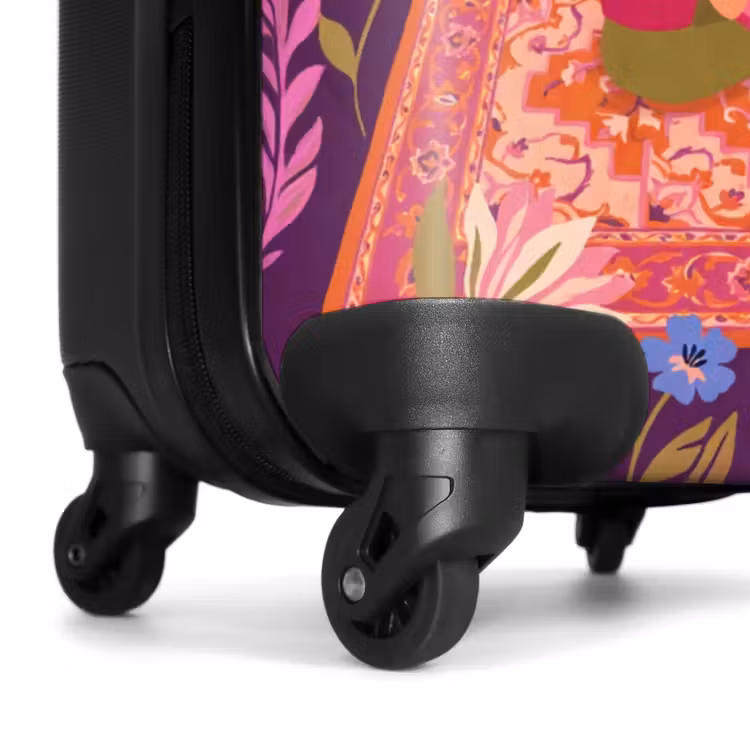 Koffer - Menschen – Kartenspiel – Innenraum – Modern – Farbenfroh - Mensen - Kaartspel - Interieur - Modern - Kleurrijk NBS - Handbagage koffer - Vrouwen middel