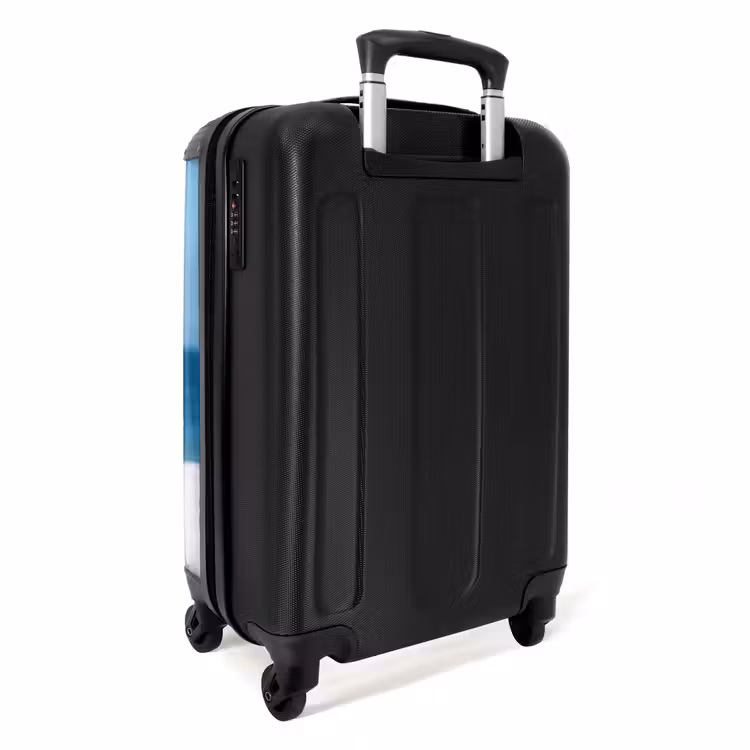 Koffer - Menschen – Strand – Sommer – Freizeit – Farbenfroh - Mensen - Strand - Zomer - Recreatie - Kleurrijk NBS - Handbagage koffer - Vrouwen middel