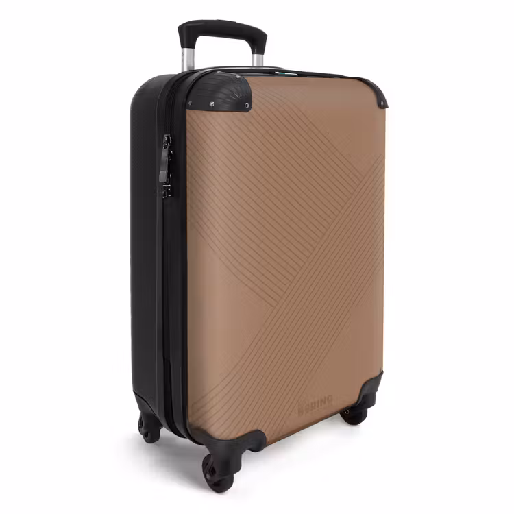Minimal - Kruisende lijnen op NBS - Handbagage koffer - Unisex middel -productfoto_3d