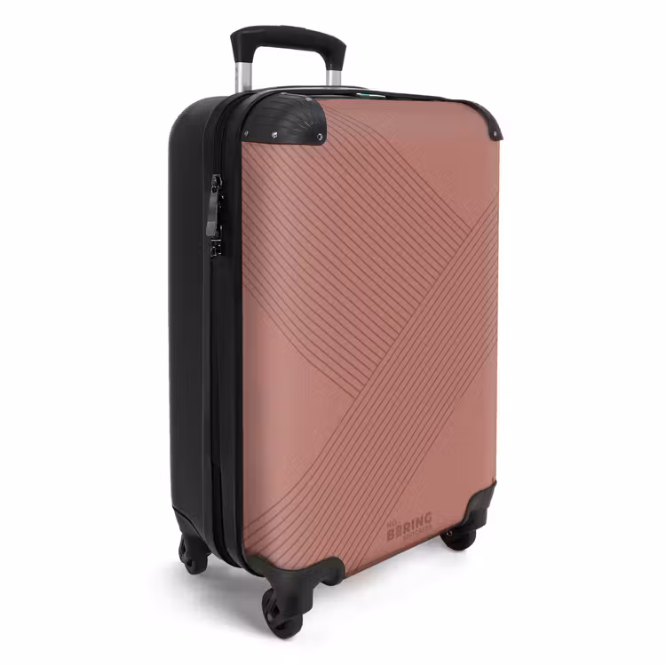 Minimal - Kruisende lijnen op NBS - Handbagage koffer - Unisex middel -productfoto_3d