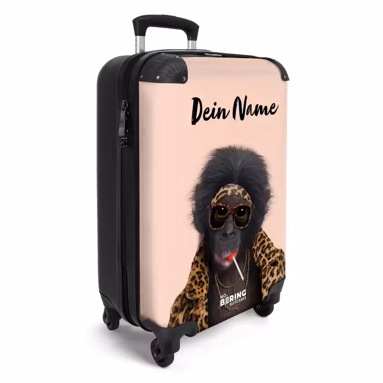 Aap met Loly NBS - Handbagage koffer - Kinderen Unisex middel -productfoto_3d