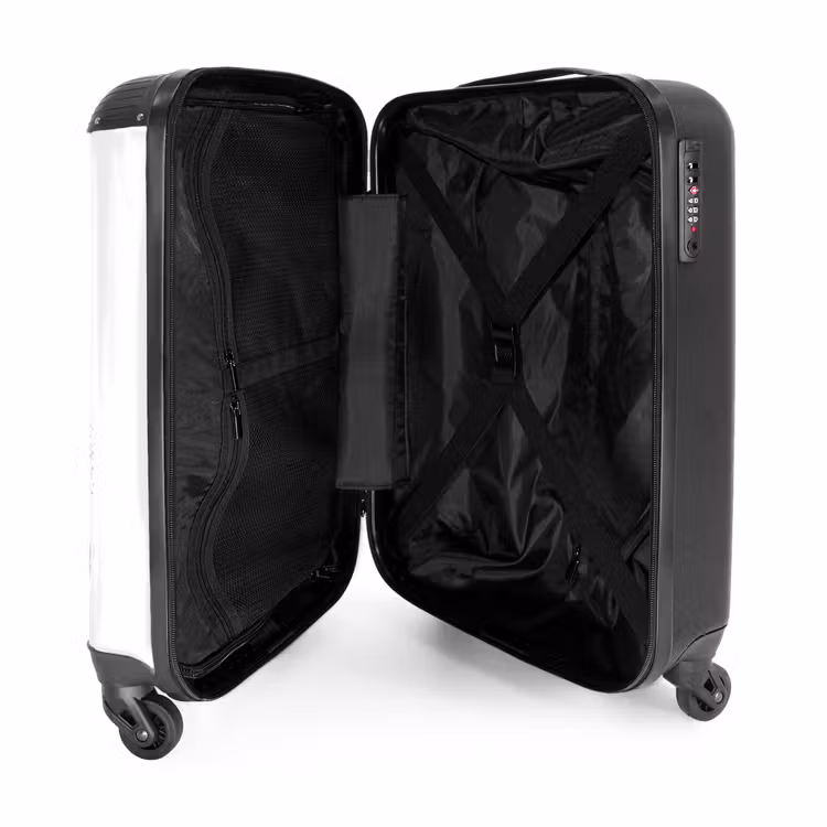 Waterverf wonderboog NBS - Handbagage koffer - Kinderen Unisex middel -binnenkant