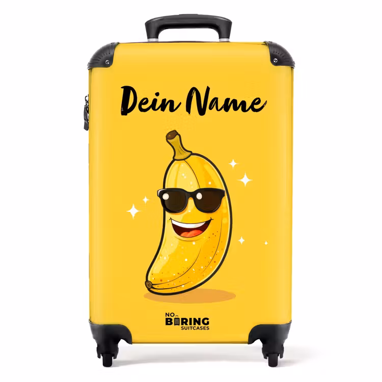 Barry banaan NBS - Handbagage koffer - Kinderen Unisex middel -productfoto_recht