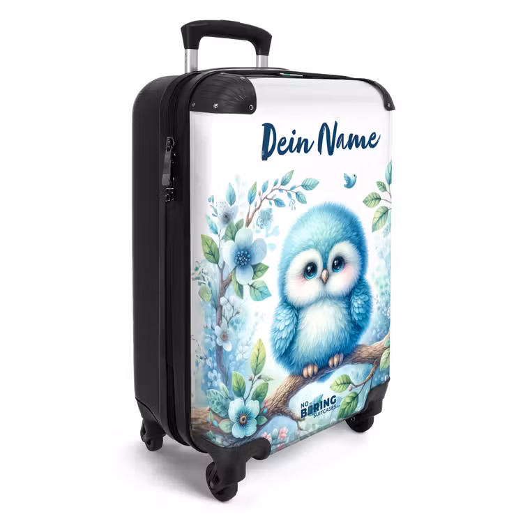 Boudewijn Blauwvacht NBS - Handbagage koffer - Kinderen Unisex middel -productfoto_3d